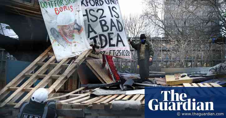 HS2 protesters say conditions in Euston tunnel are deteriorating