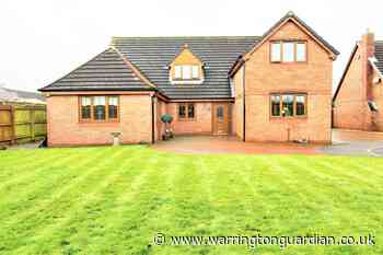 Home for sale in Burtonwood has space for own bar and gym