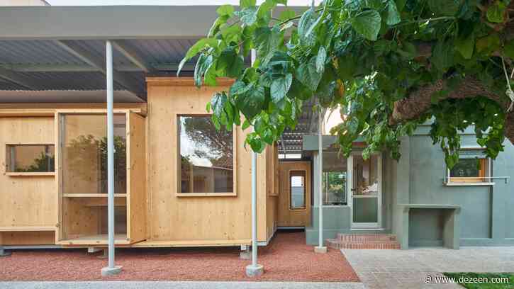 Aixopluc completes cork and cross-laminated timber extension to traditional Catalan house