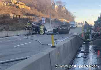 Two dead, one hurt after head-on crash on Route 28