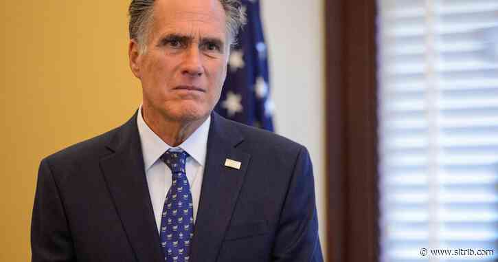 Utah Sen. Mitt Romney calls out Republican congresswoman for spreading the ‘big lie’ about a stolen election
