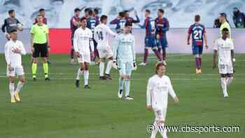 Real Madrid vs. Levante score: Militao red card dooms Zinedine Zidane's side to surprise home defeat