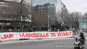 Marseille fans spark fiery riot, storm training ground in protest; Alvaro Gonzalez hit by flying projectile