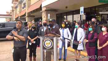 Coronavirus vaccine: Houston Health Department giving vaccines to high-risk and low-income people at HOPE Clinic - KTRK-TV
