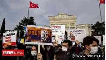 Turkey LGBT: Four students arrested over artwork