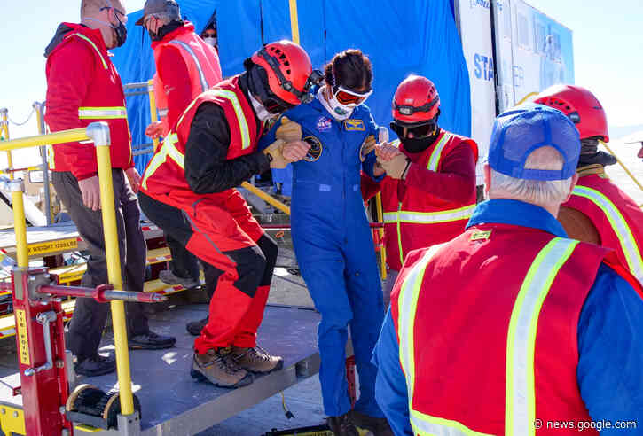 NASA, Boeing Test Crew Return and Recovery Procedures - NASA