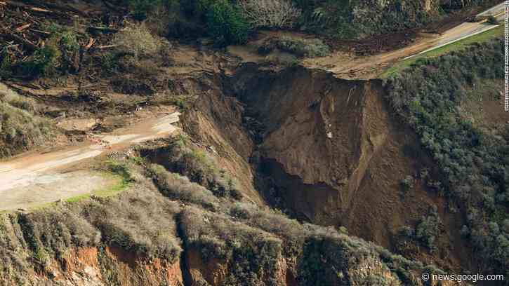 A huge piece of California's Highway 1 near Big Sur collapsed into the ocean - CNN