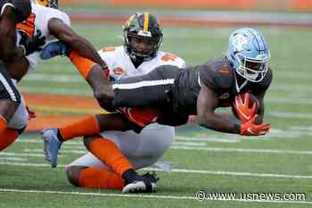 Franks-To-Yeboah TD Seals National's 27-24 Senior Bowl Win
