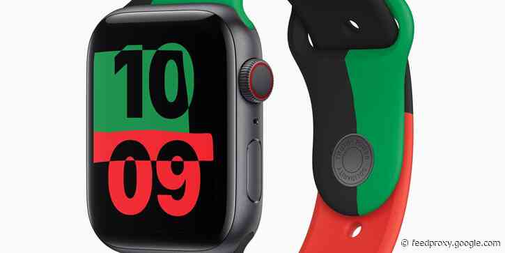Apple introduced a limited-edition Black Unity Apple Watch collection for Black History Month