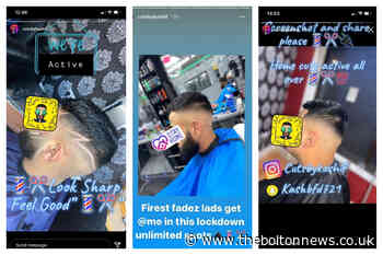 REVEALED: Barber offering lockdown haircuts on Instagram - The Bolton News