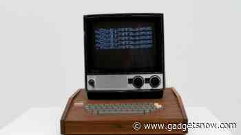 This rare Apple computer made by Steve Jobs is selling for $1.5 million