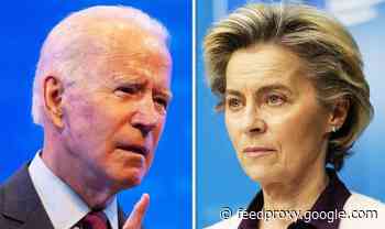 Joe Biden given ‘one-finger salute’ by Brussels as EU sides with China