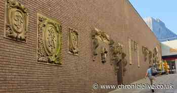 Mystery stone carvings in Newcastle are remnants of 'lost' landmark building
