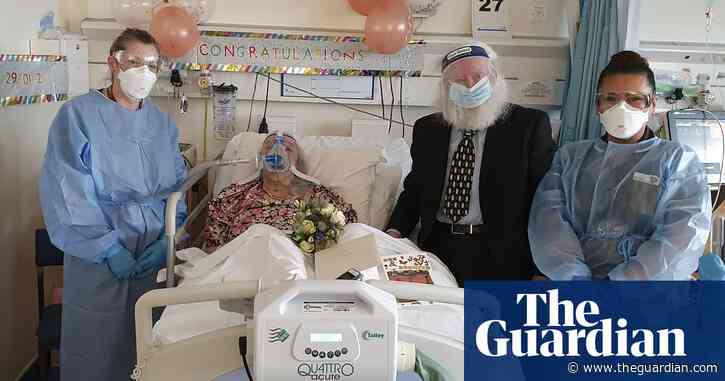 Couple marry on Covid ward 46 years after first meeting