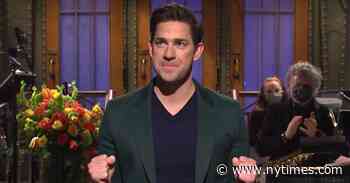 ‘S.N.L.’ Takes on Marjorie Taylor Greene and GameStop