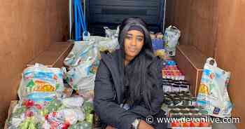 Meet the inspirational Exeter woman, 21, delivering food to struggling families - Devon Live