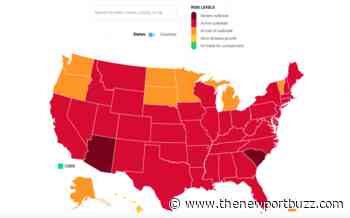 Once again, Rhode Island has the highest Covid infection rate in the United States - Newport Buzz