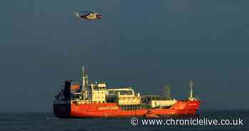 Crewmember airlifted to hospital after suffering a suspected stroke on a ship