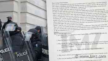 Capitol Police Wives Angry at Police Chief for Exposing Officers to COVID
