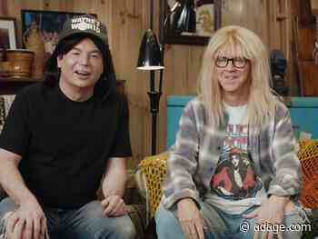 Uber Eats resurrects 'Wayne's World' for Super Bowl teaser