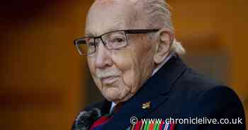 Captain Sir Tom Moore in hospital after testing positive for coronavirus