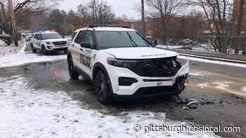 Driver Collides Head-On With Police Vehicle In Penn Hills