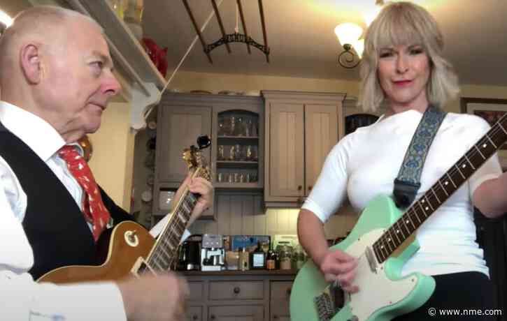 Robert Fripp and Toyah Willcox declare love for rock’n’roll in latest cover