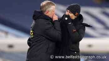 Chris Wilder using Pep Guardiola’s praise as fuel to fire survival push