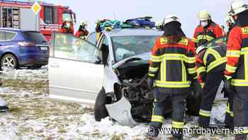 Zwei Verletzte nach Auto-Kollision bei Neunkirchen - Nordbayern.de