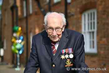 Britain's 'Captain Tom' lockdown hero hospitalised with Covid-19