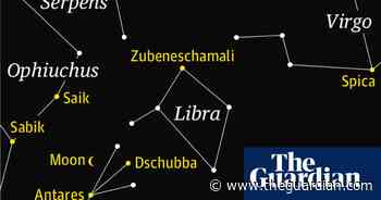 Starwatch: red jewel of Antares in a pre-dawn pairing with the moon