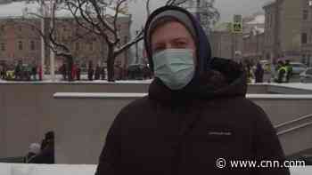 Russian protester on why he is demonstrating amid security crackdown