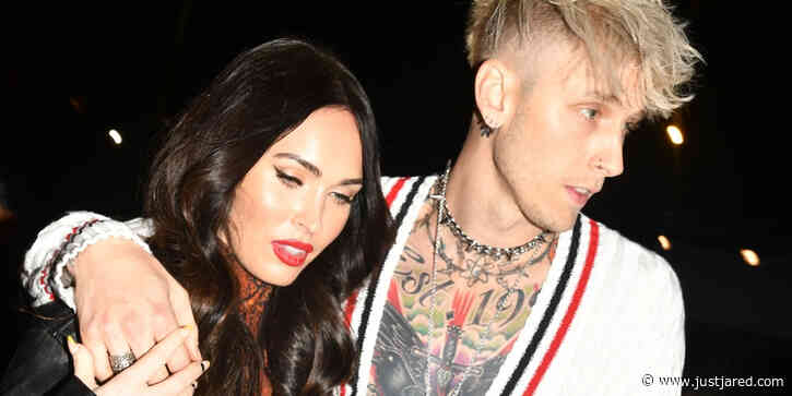 Megan Fox & Machine Gun Kelly Cuddle Up After His 'SNL' Performance in NYC