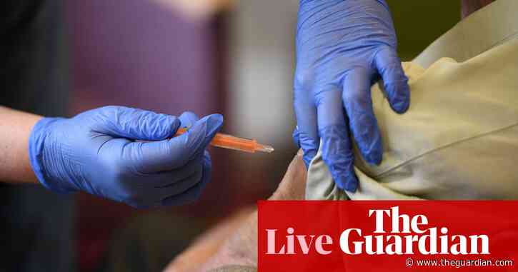 UK Covid news: minister says some staff still waiting for vaccine as care home residents in England get first jab