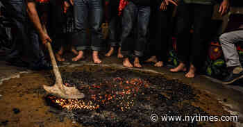 Walking on Fire, and by Faith, in Northern Greece