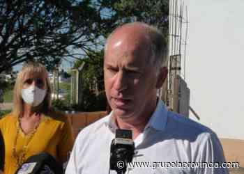 Coronel Pringles: Matzkin presentó la construcción de una nueva aula - Grupo La Provincia