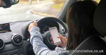 Police crackdown on drivers who use mobile phones at the wheel