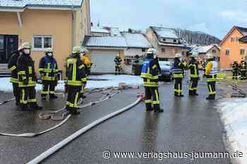 Steinen: Bagger beschädigt Gasleitung - Verlagshaus Jaumann - www.verlagshaus-jaumann.de