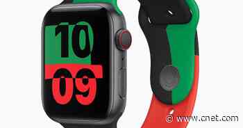 Apple's limited-edition Black Unity Watch Series 6, sport band now available     - CNET