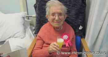 How NHS staff made patient's 100th birthday extra special in hospital