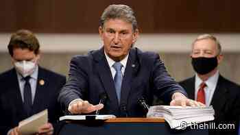 White House says it's been in touch with Manchin