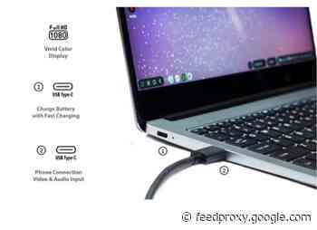 LEEF laptop powered by your Android phone
