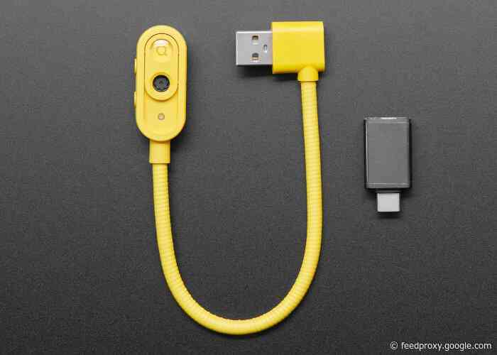 Kano USB webcam with macro lens, goose-neck and ring light