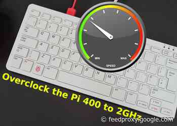 Overclocking the Raspberry Pi 400 mini PC