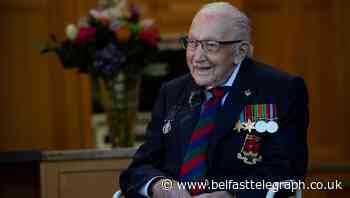 Captain Sir Tom Moore joined by family in hospital after Covid-19 diagnosis