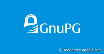GnuPG crypto library can be pwned during decryption – patch now!