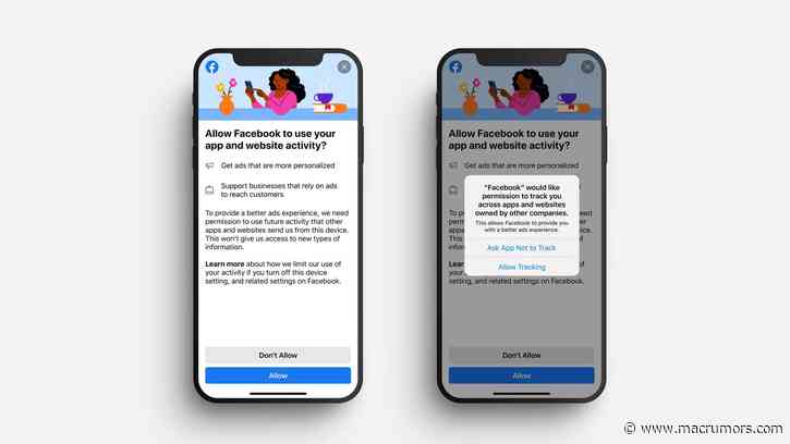 Facebook's New App Prompt Will Encourage Users to Accept App and Website Tracking
