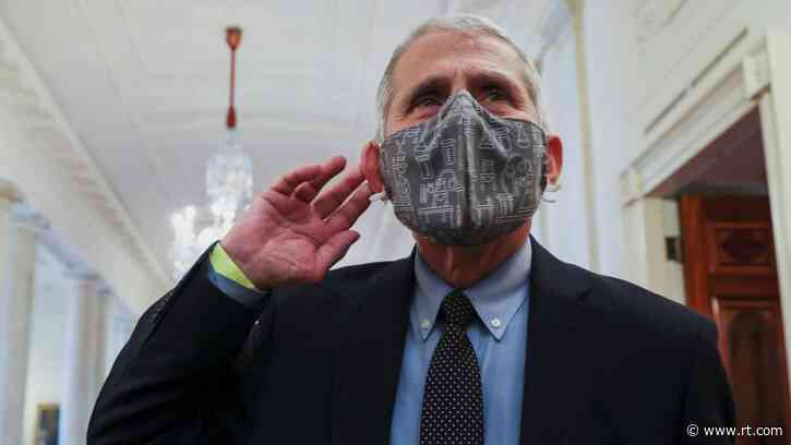 Fauci flip-flops again, says there's NO DATA to indicate that wearing multiple masks is beneficial in fighting spread of Covid-19