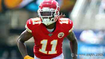 Chiefs place Robinson, Kilgore on COVID-19 list