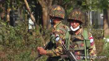 Videos from Myanmar show 'textbook example' of military coup